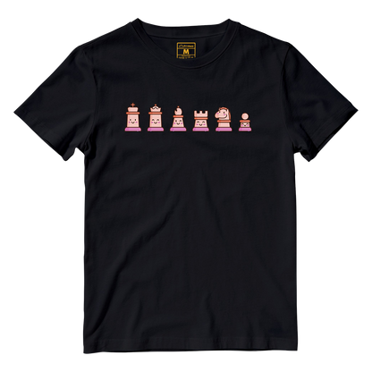 Cotton Shirt: Kawaii Chess