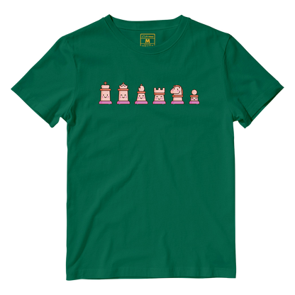 Cotton Shirt: Kawaii Chess