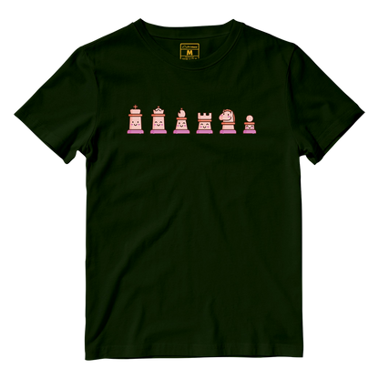 Cotton Shirt: Kawaii Chess