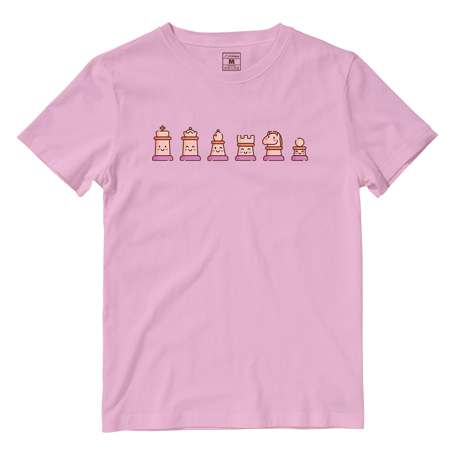 Cotton Shirt: Kawaii Chess