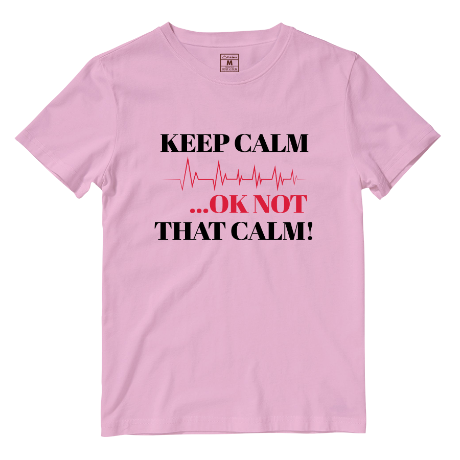 Cotton Shirt: Keep Calm