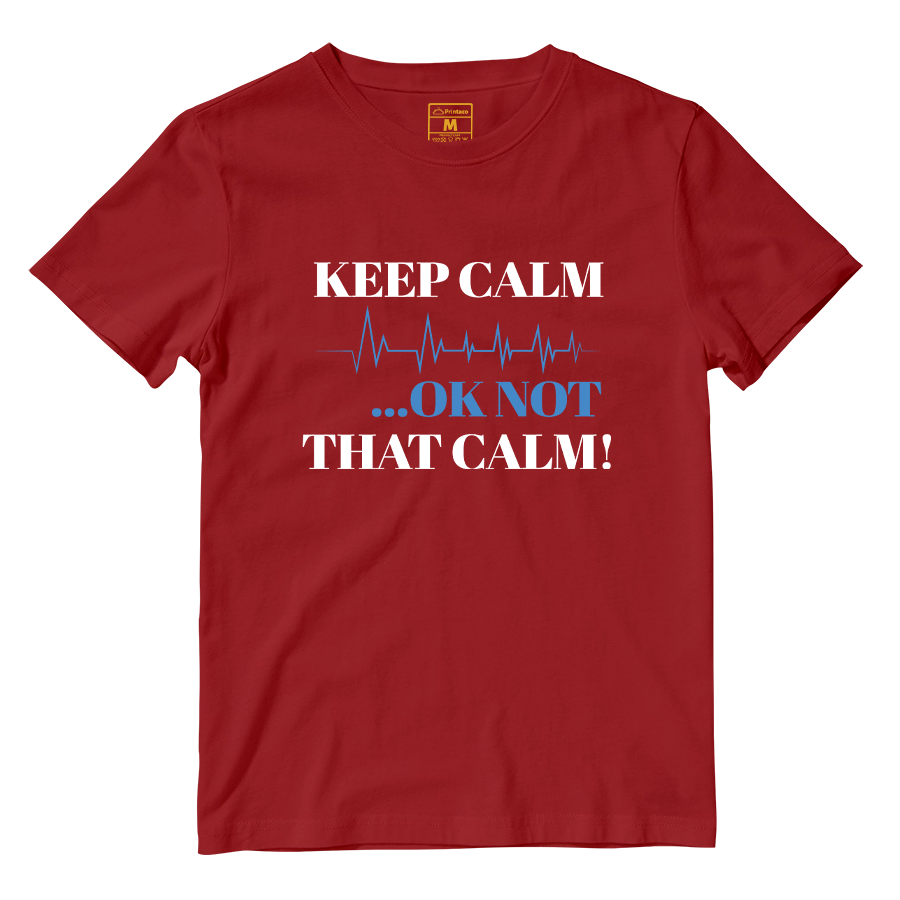 Cotton Shirt: Keep Calm