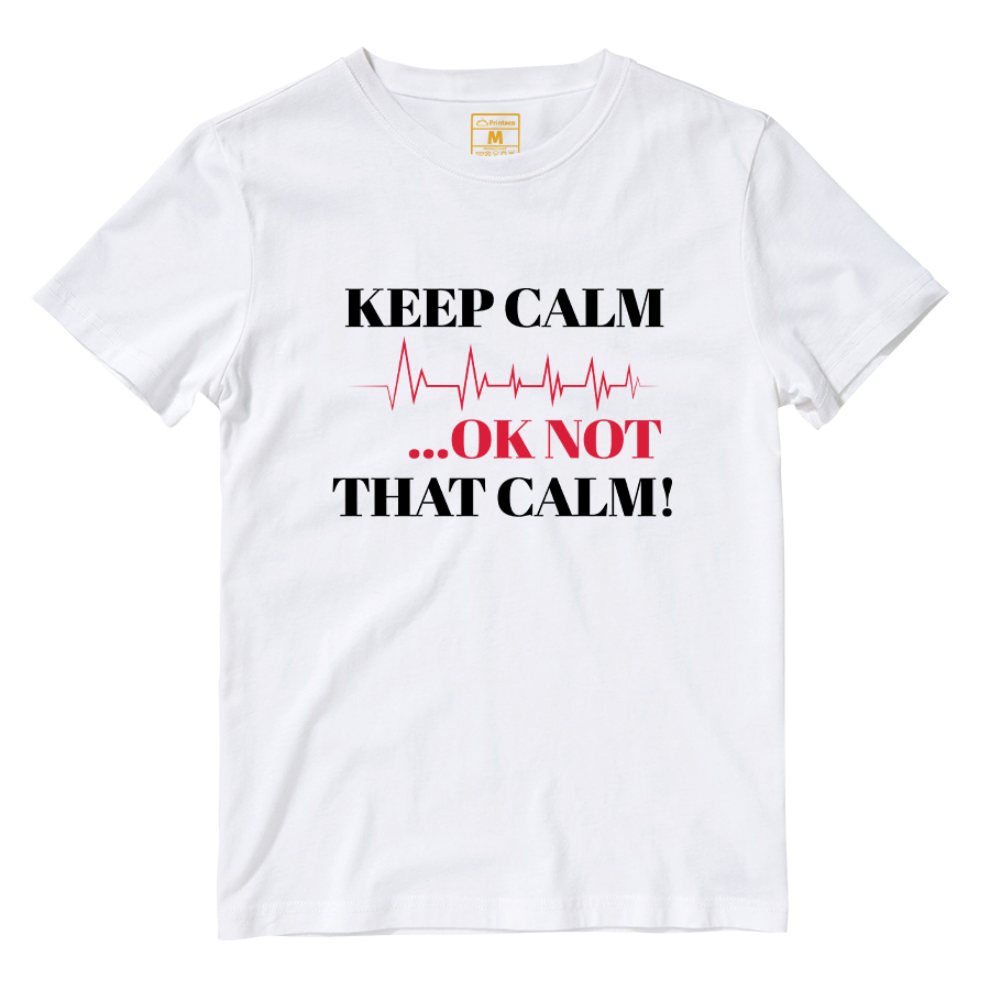 Cotton Shirt: Keep Calm