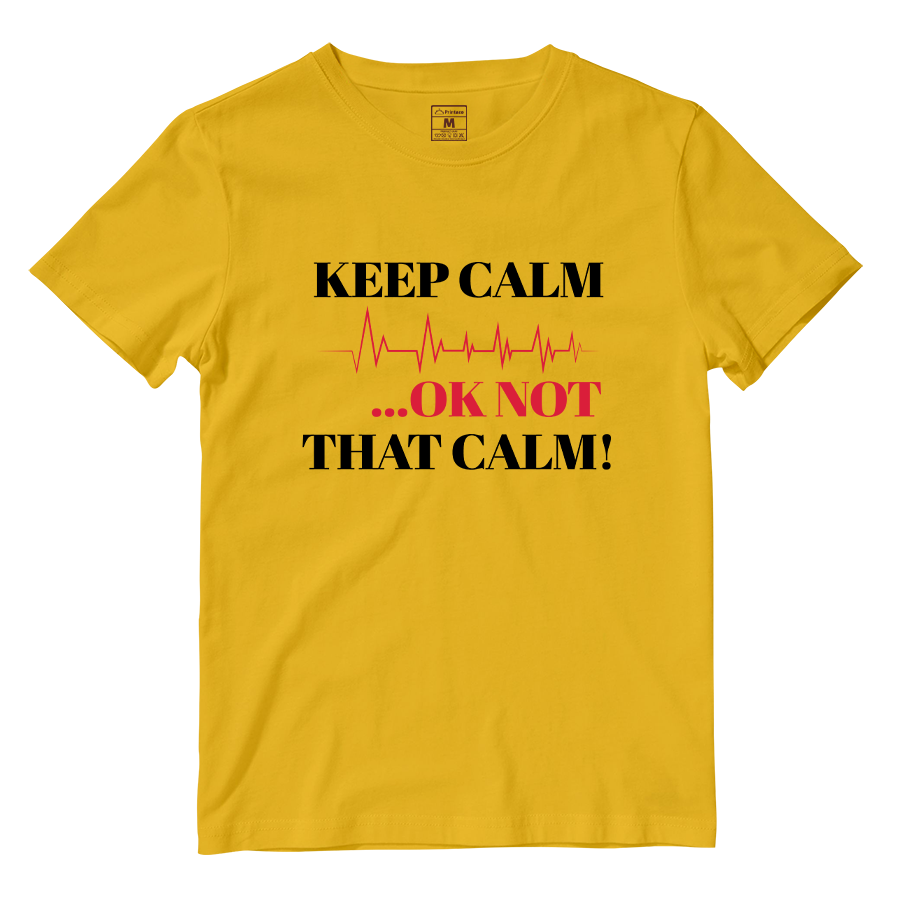 Cotton Shirt: Keep Calm