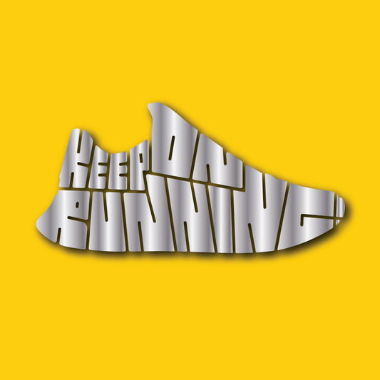 Vehicle Sticker: Keep On Running