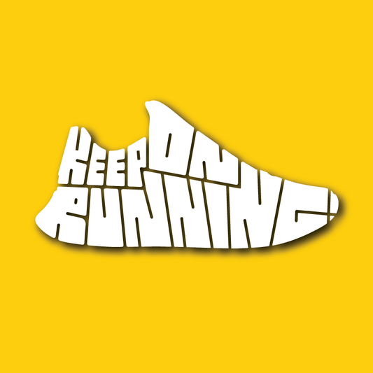 Vehicle Sticker: Keep On Running