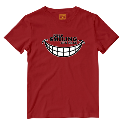 Cotton Shirt: Keep Smiling