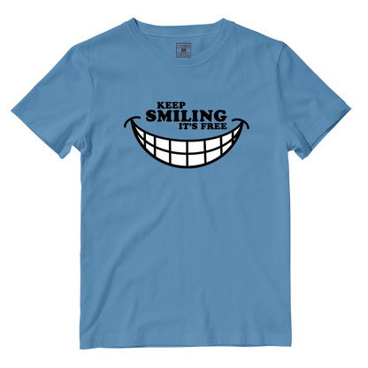 Cotton Shirt: Keep Smiling