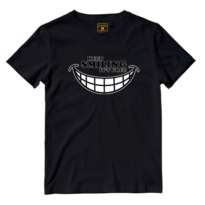 Cotton Shirt: Keep Smiling