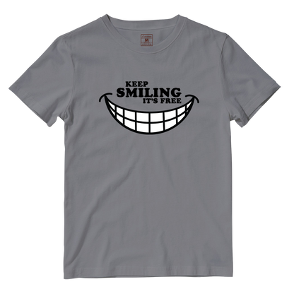 Cotton Shirt: Keep Smiling