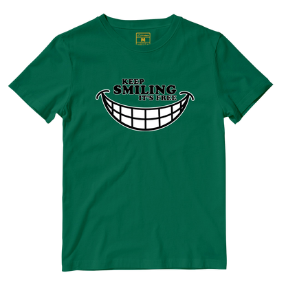 Cotton Shirt: Keep Smiling