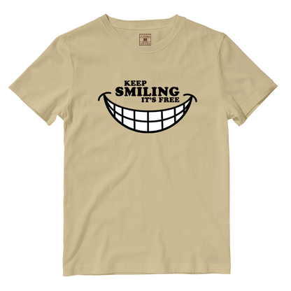 Cotton Shirt: Keep Smiling