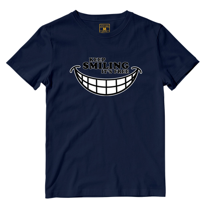 Cotton Shirt: Keep Smiling