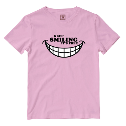 Cotton Shirt: Keep Smiling