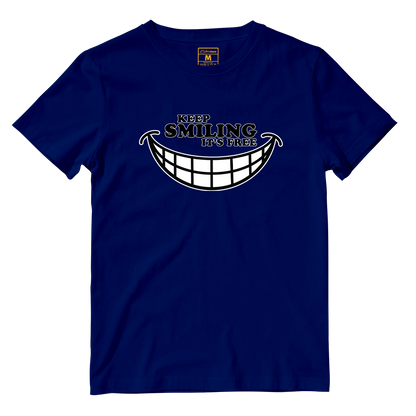 Cotton Shirt: Keep Smiling