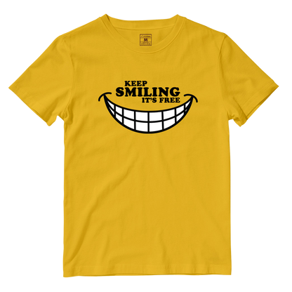 Cotton Shirt: Keep Smiling