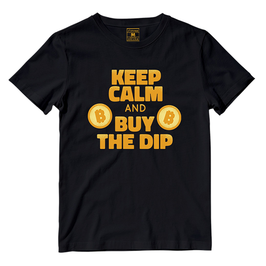 Cotton Shirt: Keep Calm Buy Dip