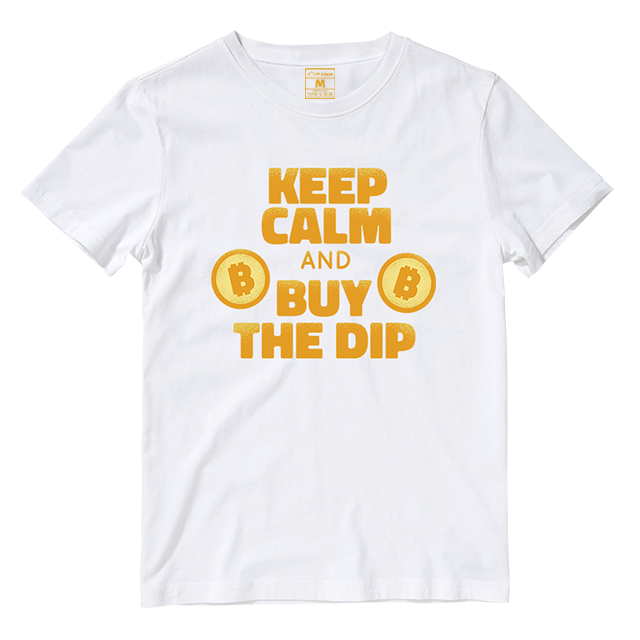 Cotton Shirt: Keep Calm Buy Dip