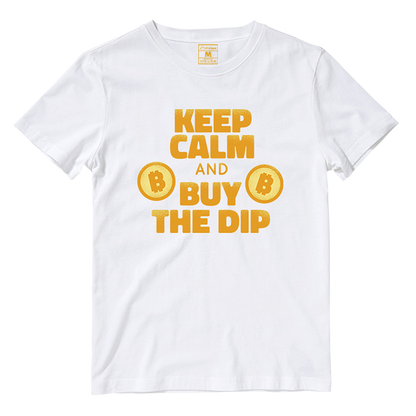 Cotton Shirt: Keep Calm Buy Dip