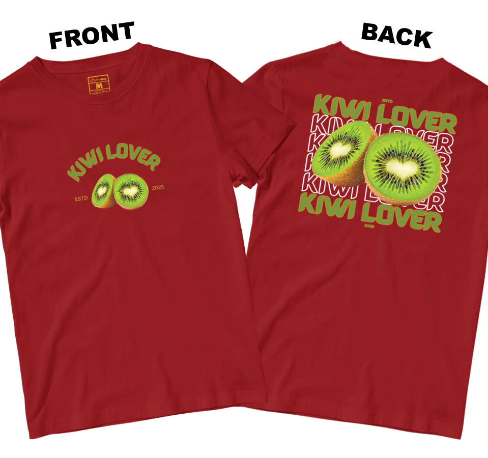 Cotton Shirt: Kiwi Lover (Front and Back)