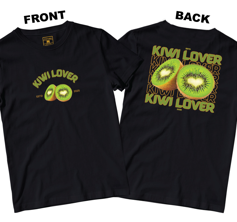 Cotton Shirt: Kiwi Lover (Front and Back)