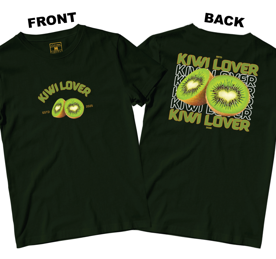 Cotton Shirt: Kiwi Lover (Front and Back)