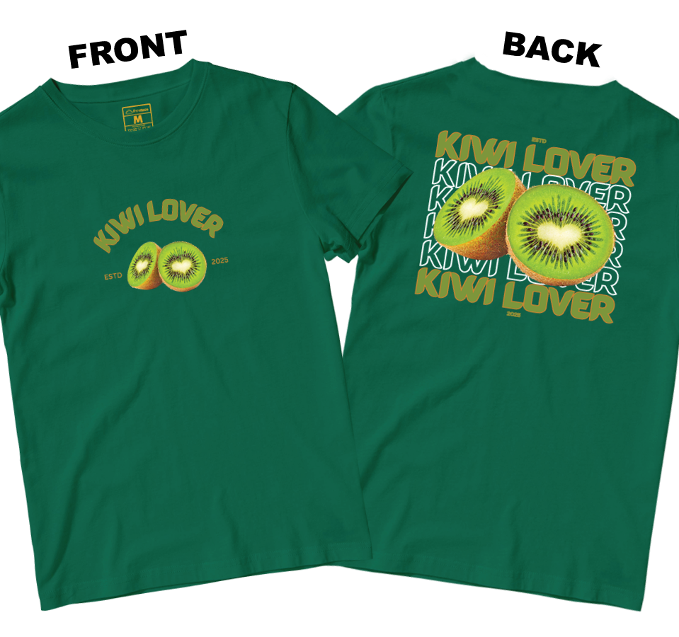 Cotton Shirt: Kiwi Lover (Front and Back)