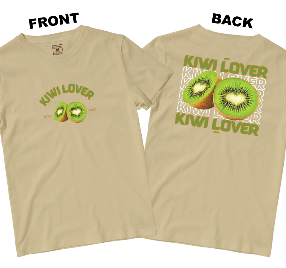 Cotton Shirt: Kiwi Lover (Front and Back)