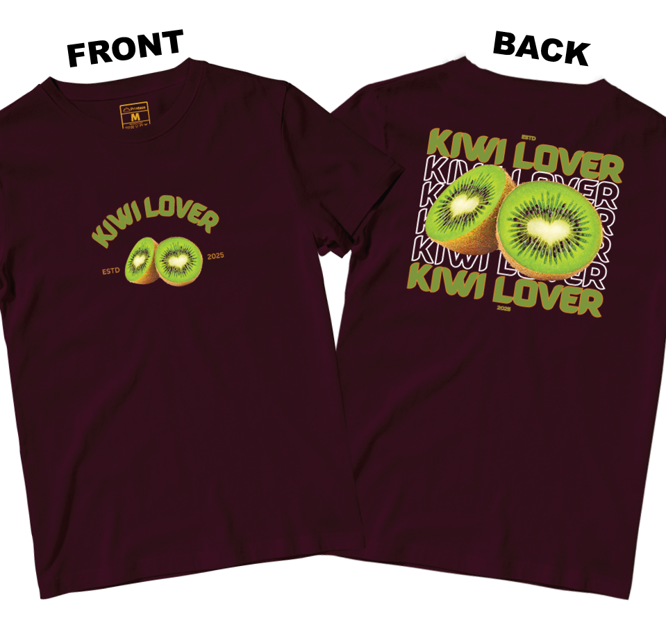 Cotton Shirt: Kiwi Lover (Front and Back)