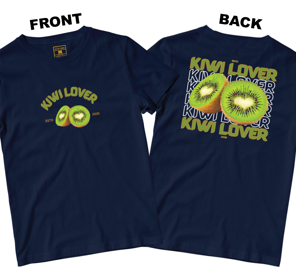 Cotton Shirt: Kiwi Lover (Front and Back)