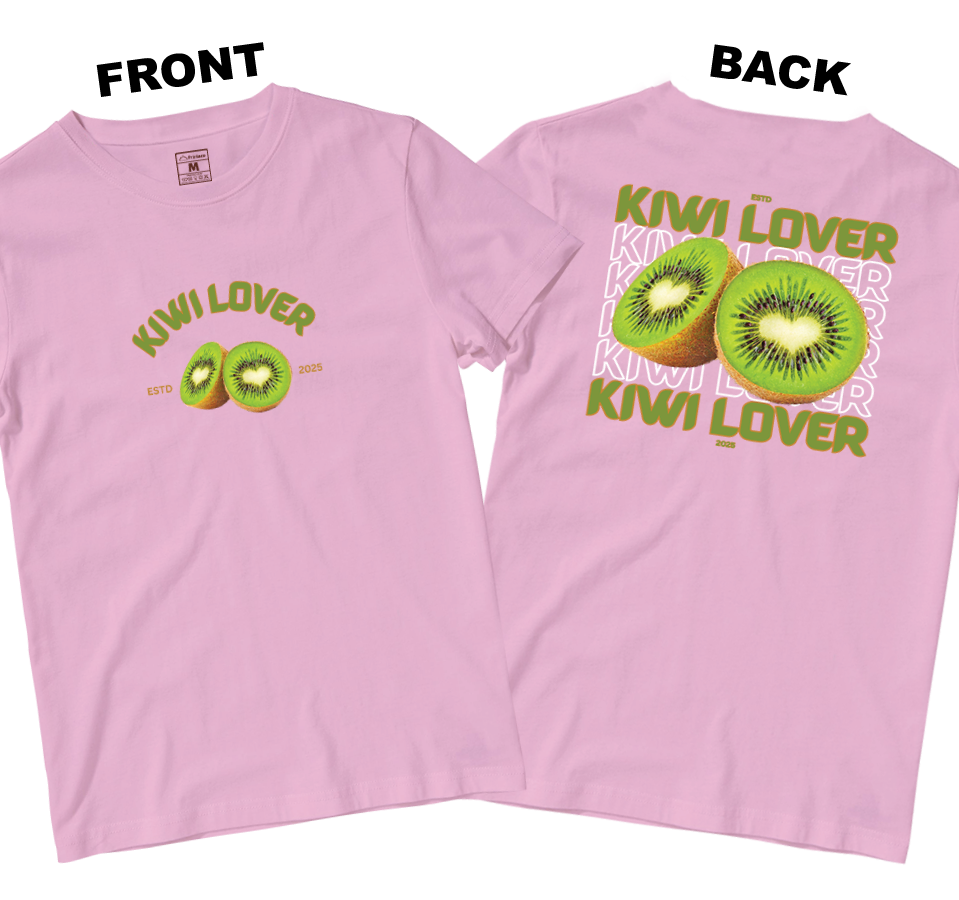 Cotton Shirt: Kiwi Lover (Front and Back)