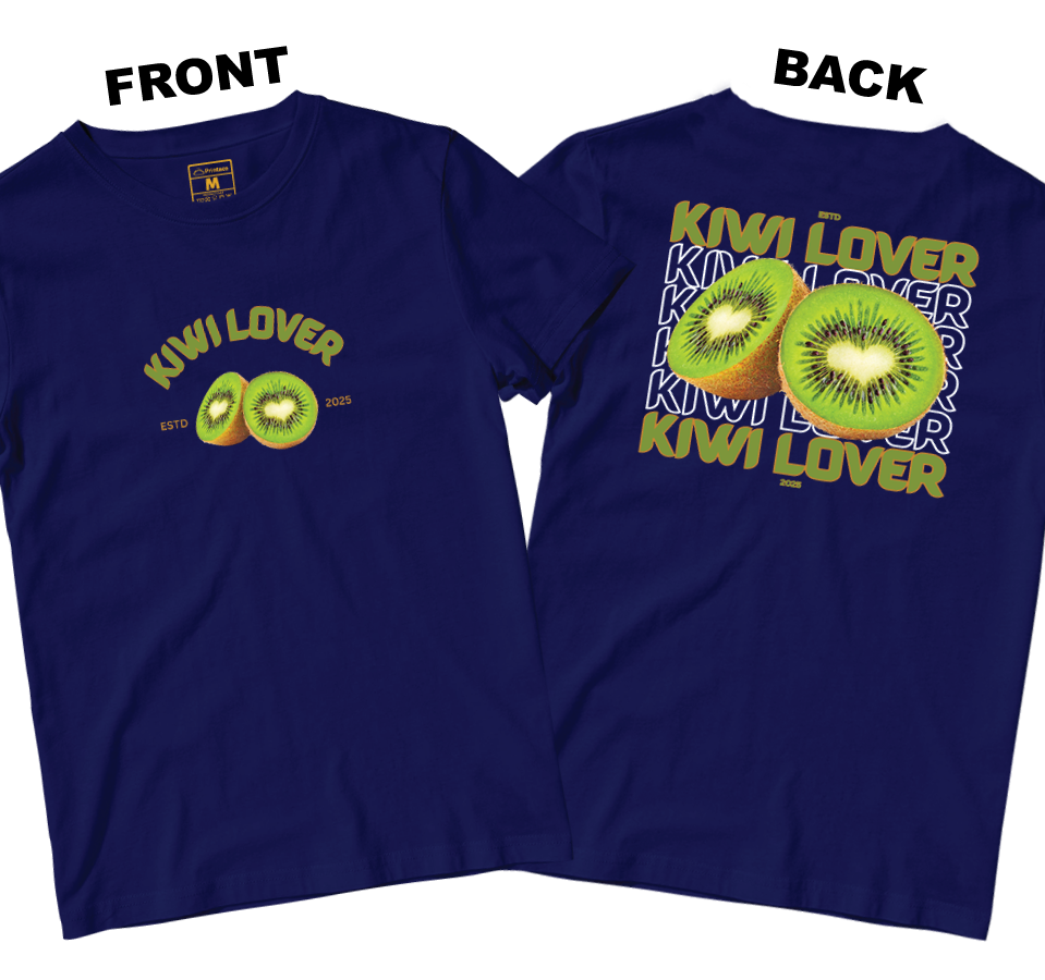Cotton Shirt: Kiwi Lover (Front and Back)