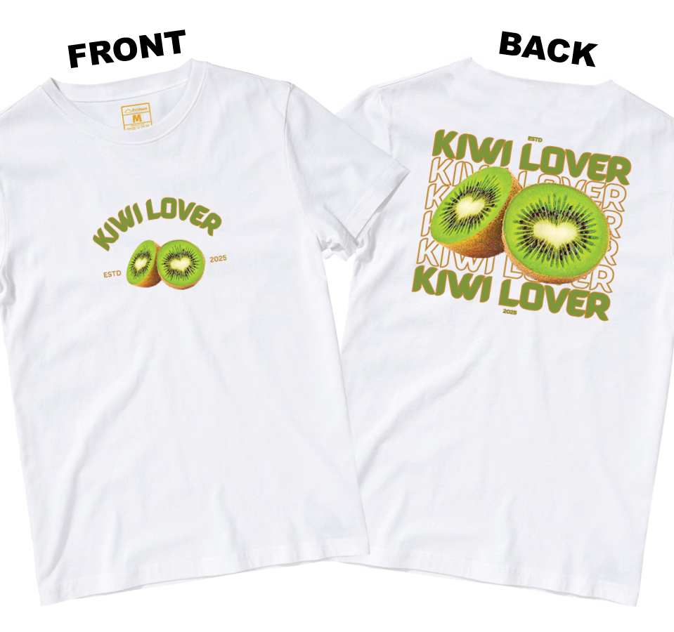Cotton Shirt: Kiwi Lover (Front and Back)