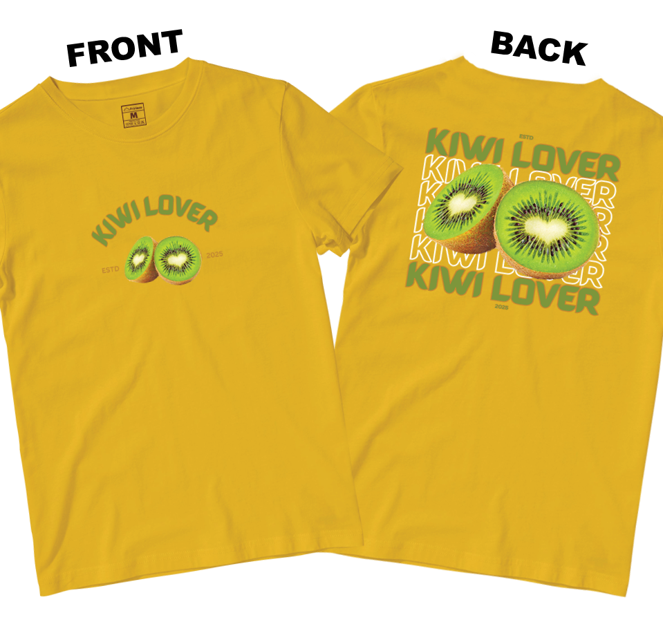 Cotton Shirt: Kiwi Lover (Front and Back)