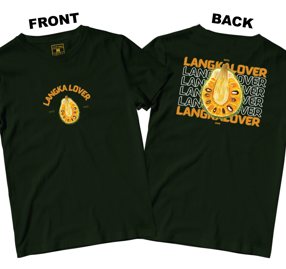 Cotton Shirt: Langka Lover (Front and Back)