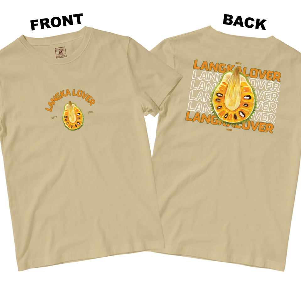 Cotton Shirt: Langka Lover (Front and Back)