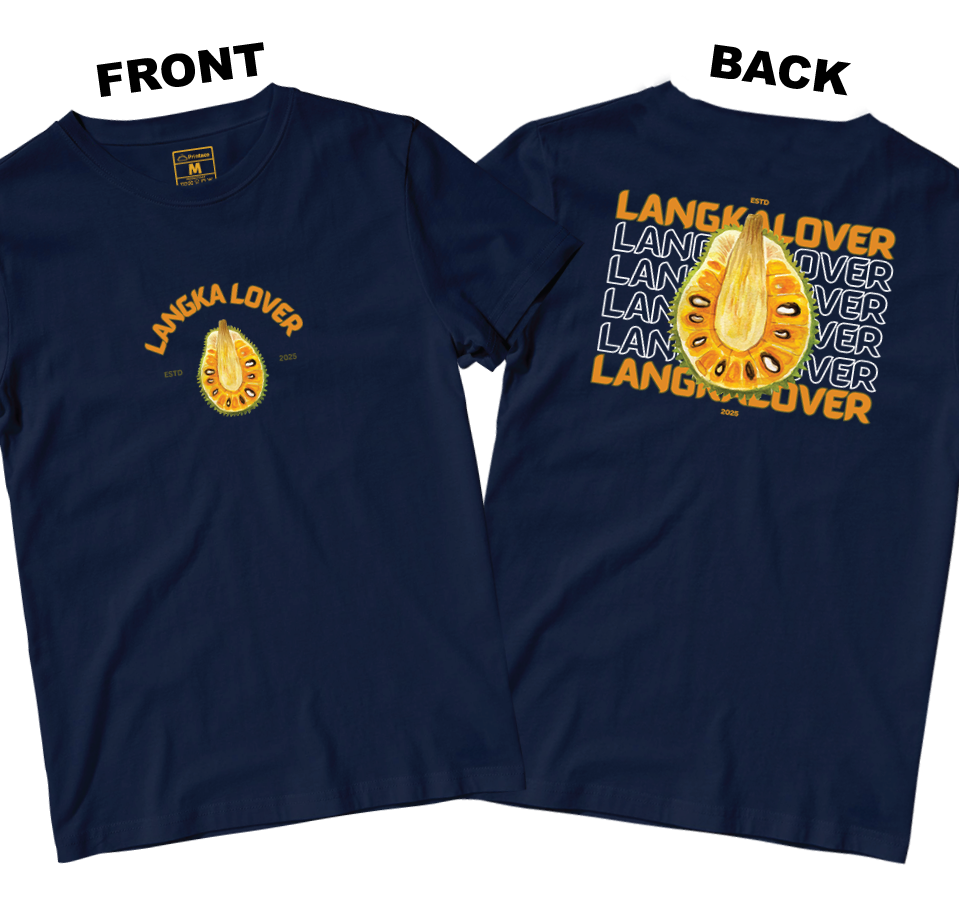 Cotton Shirt: Langka Lover (Front and Back)