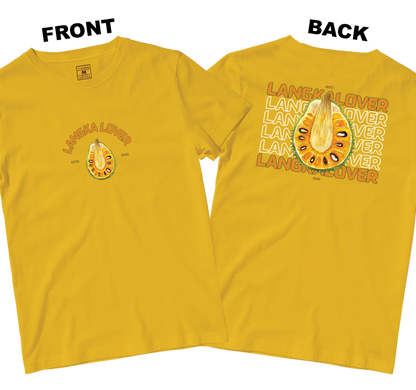 Cotton Shirt: Langka Lover (Front and Back)