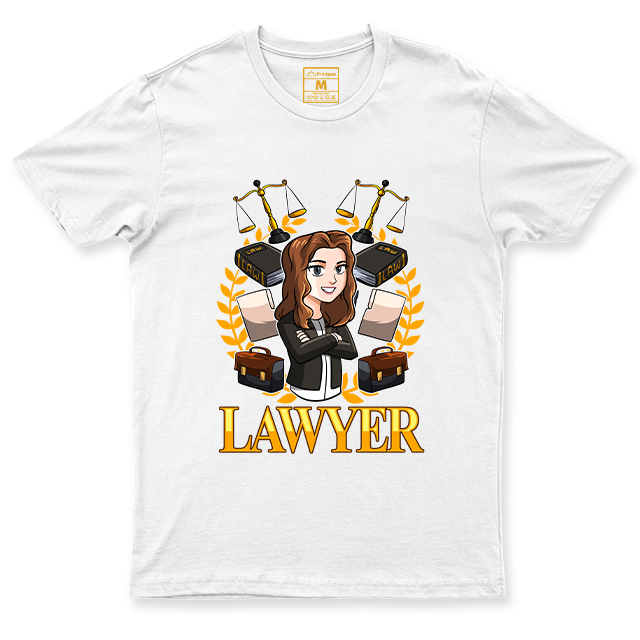 C. Spandex Shirt: Lawyer Female