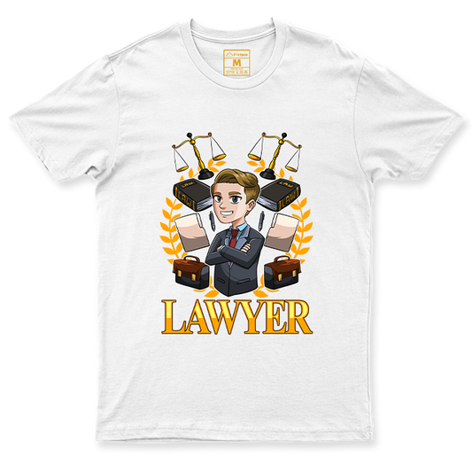C. Spandex Shirt: Lawyer Male