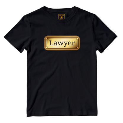 Cotton Shirt: Lawyer Nameplate