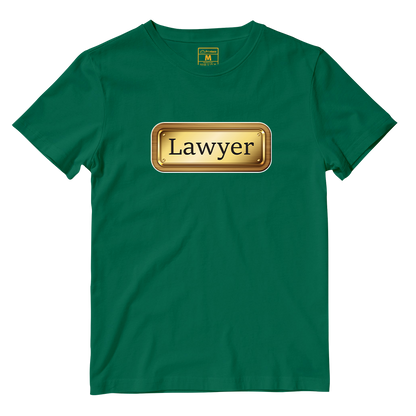 Cotton Shirt: Lawyer Nameplate