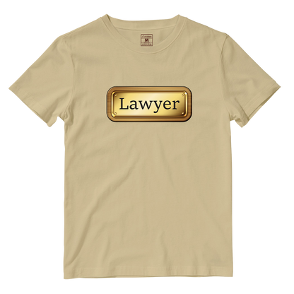 Cotton Shirt: Lawyer Nameplate