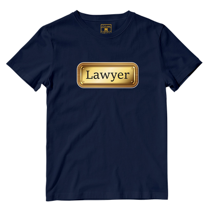Cotton Shirt: Lawyer Nameplate