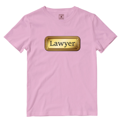 Cotton Shirt: Lawyer Nameplate