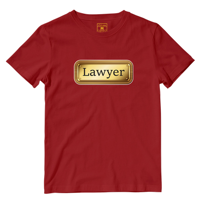 Cotton Shirt: Lawyer Nameplate
