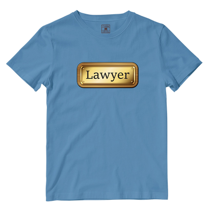 Cotton Shirt: Lawyer Nameplate