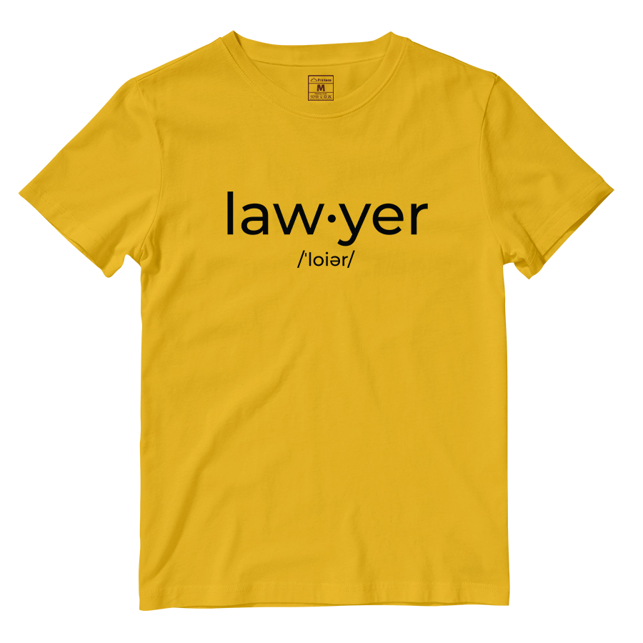 Cotton Shirt: Lawyer Pronunciation