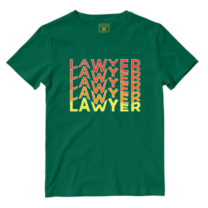 Cotton Shirt: Lawyer Wave