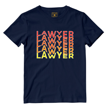 Cotton Shirt: Lawyer Wave